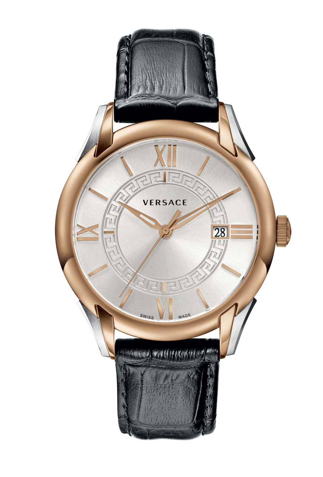 Versace QUARTZ 3 HANDS watch 715.2 TWO TONE